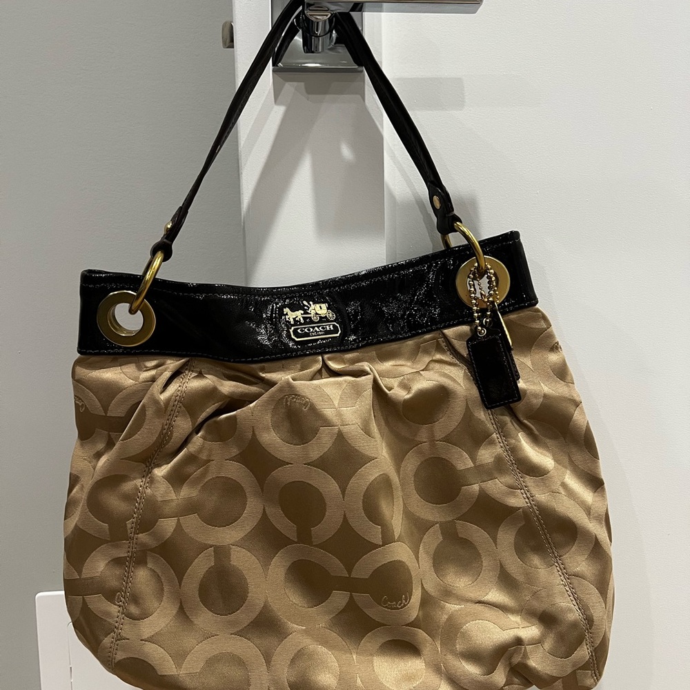 Vintage Coach Large Signature Bag